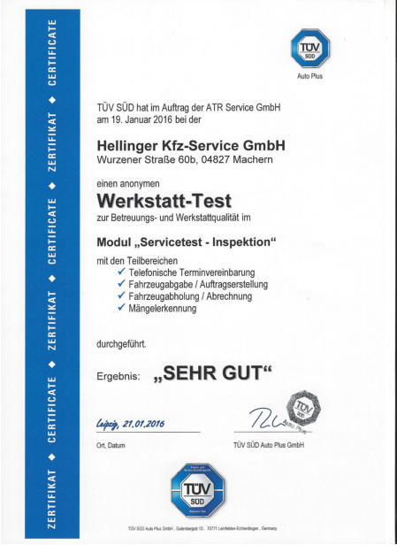 Werkstatt-Test 2016